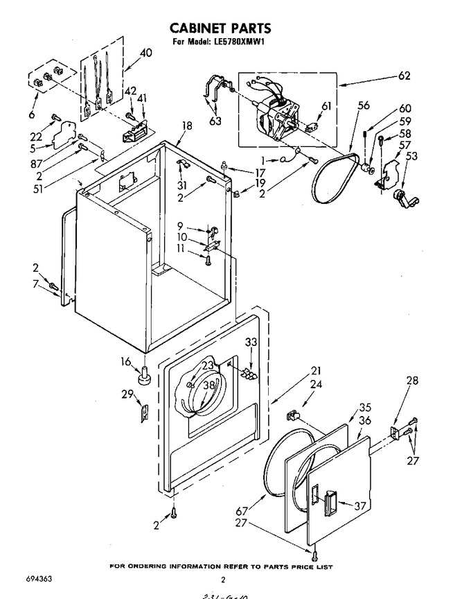 Diagram for LE5780XMW1