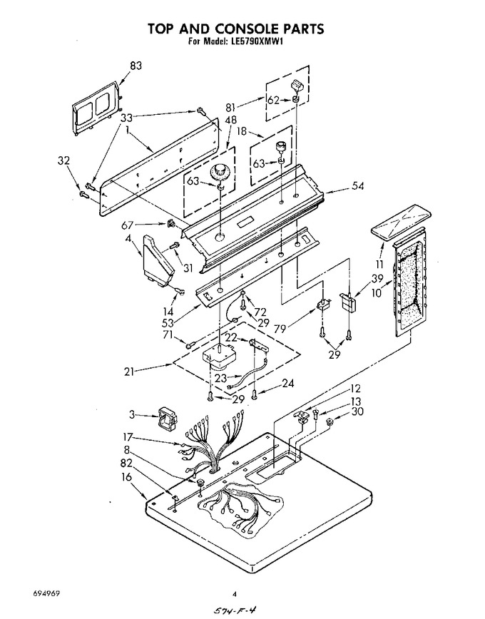 Diagram for LE5790XMW1