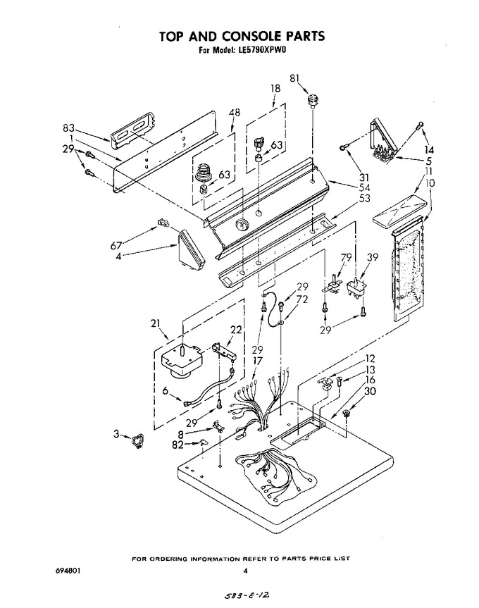 Diagram for LE5790XPW0