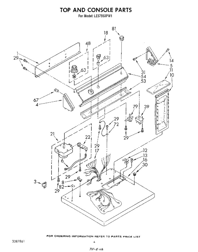 Diagram for LE5795XPW1