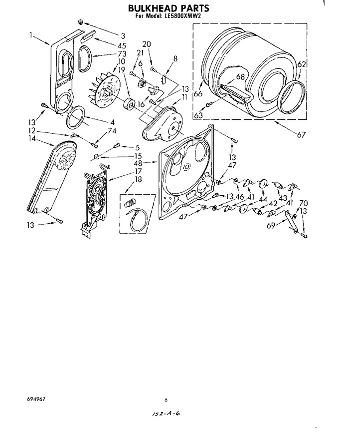 Diagram for LE5800XMW2