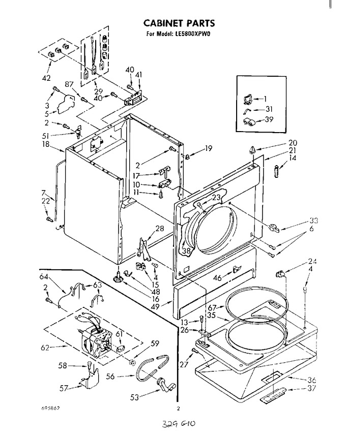 Diagram for LE5800XPW0