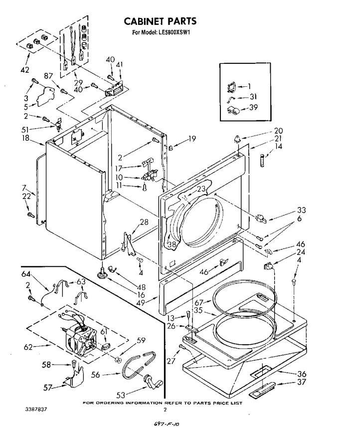 Diagram for LE5800XSW1