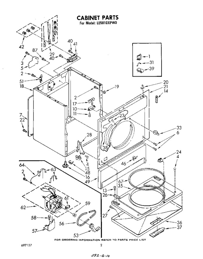 Diagram for LE5810XPW0