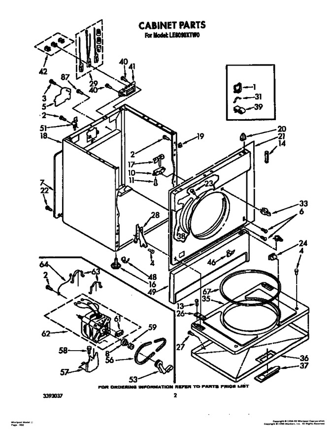 Diagram for LE6090XTW0