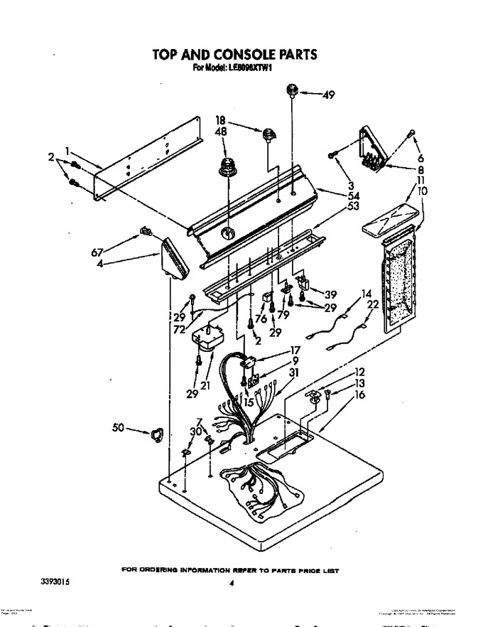 Diagram for LE6098XTN1