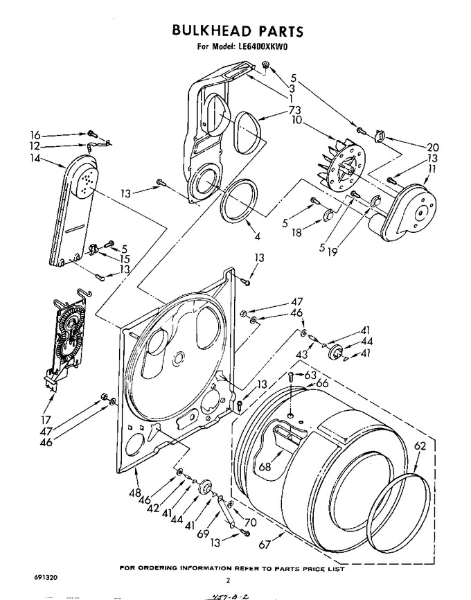 Diagram for LE6400XKW0