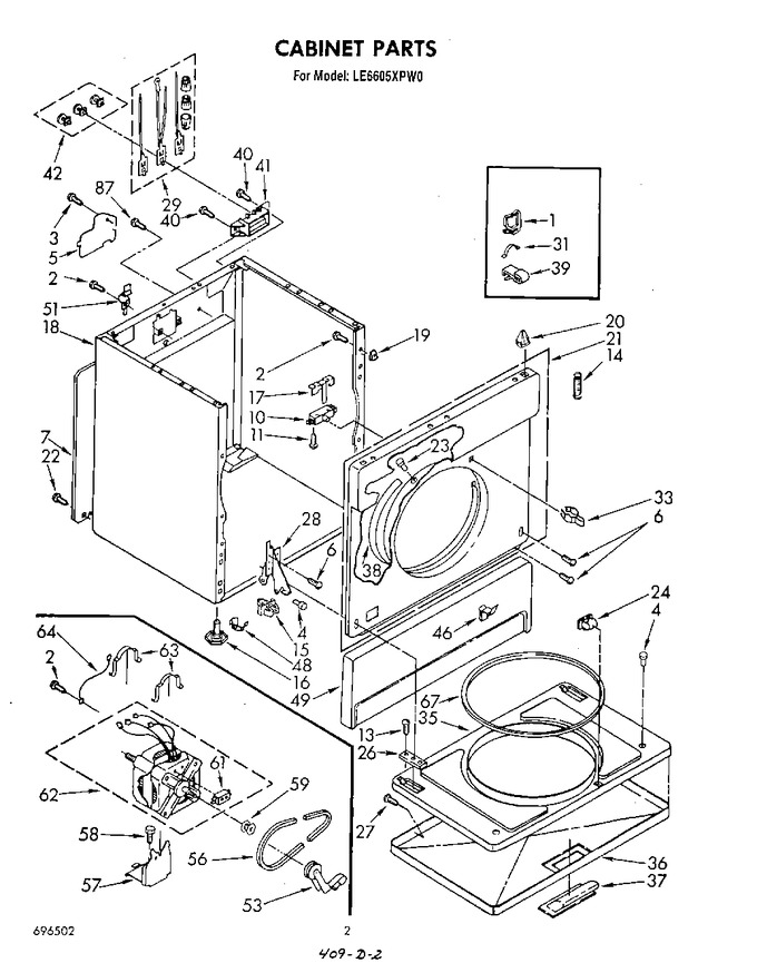 Diagram for LE6605XPW0