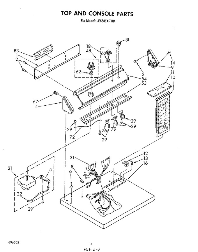 Diagram for LE6605XPW0