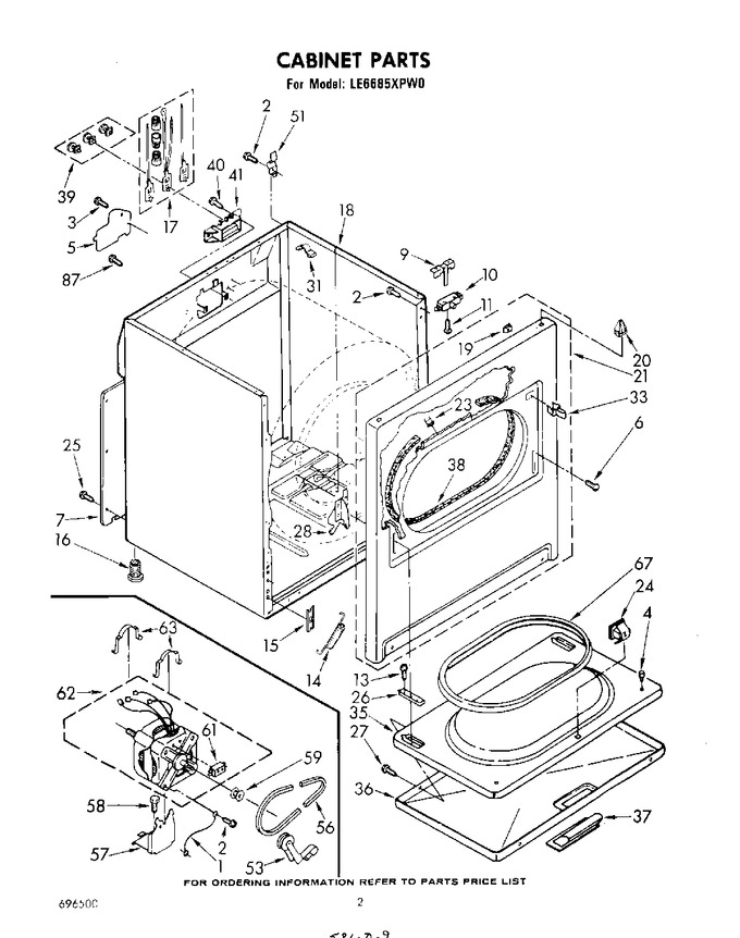 Diagram for LE6685XPW0