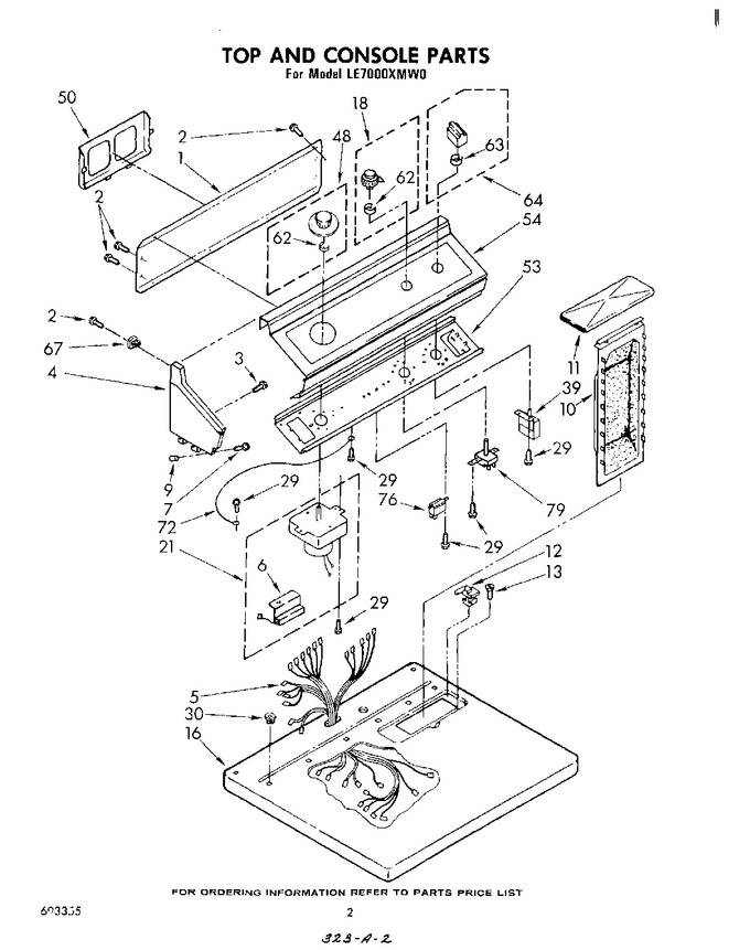 Diagram for LE7000XMW0