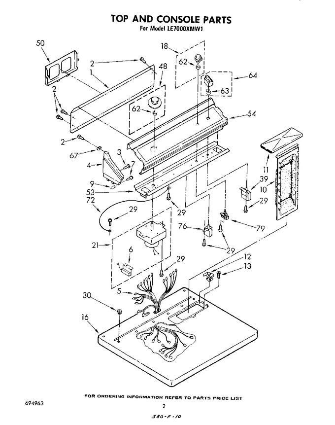 Diagram for LE7000XMW1