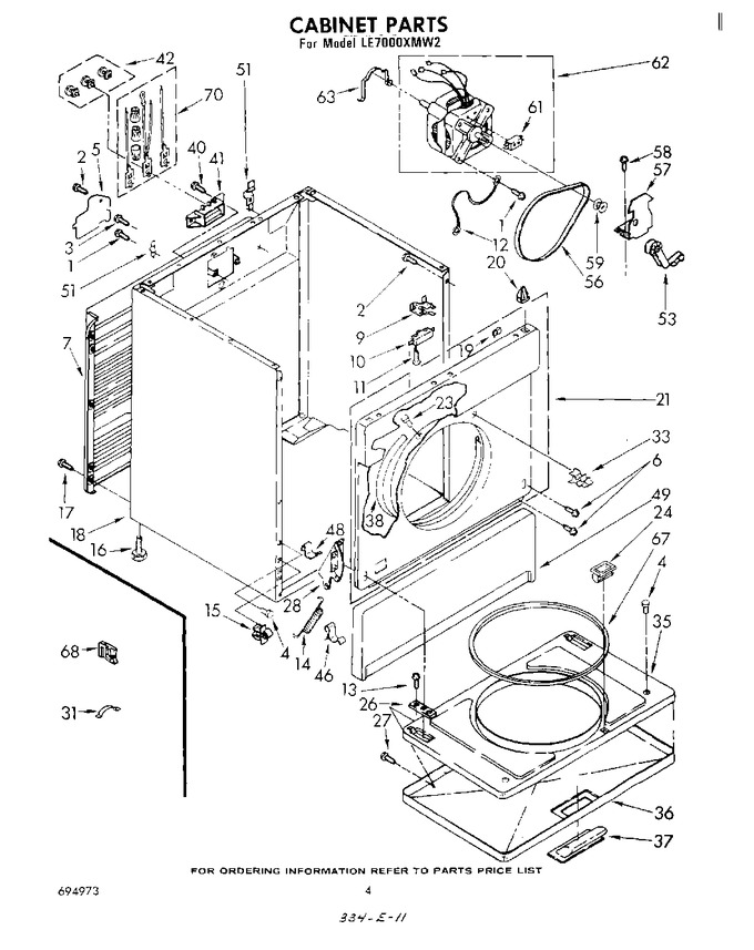 Diagram for LE7000XMW2