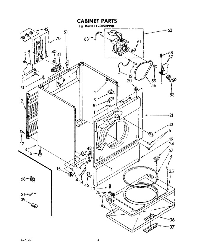 Diagram for LE7005XPW0