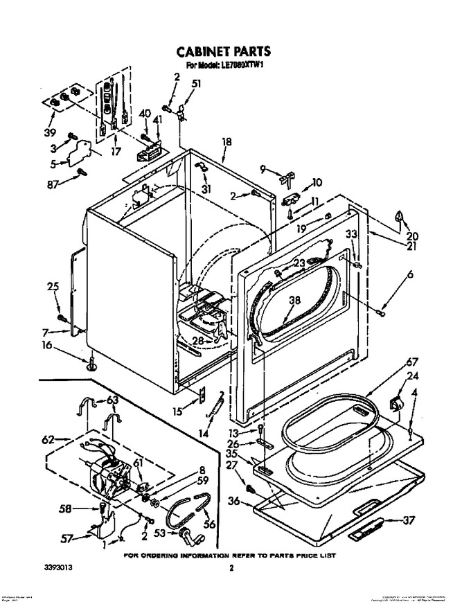 Diagram for LE7080XTN1