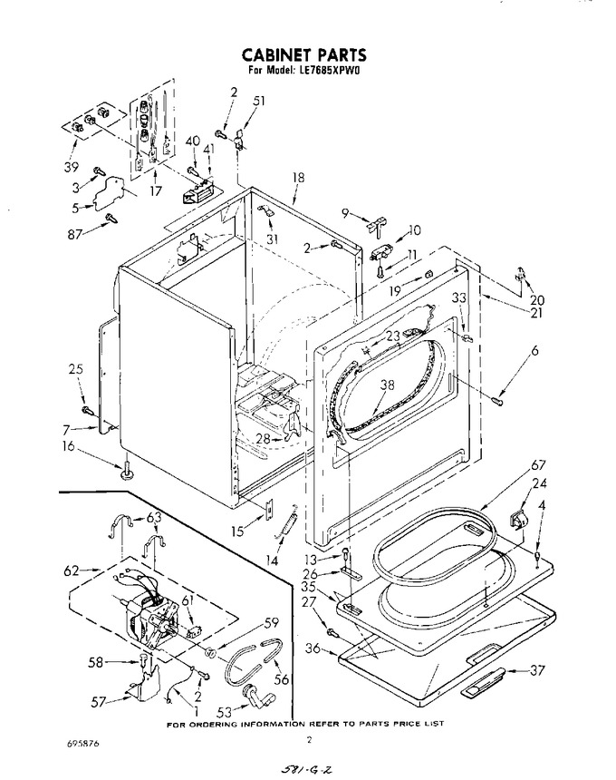 Diagram for LE7685XPW0