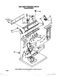 Diagram for 03 - Top And Console Parts