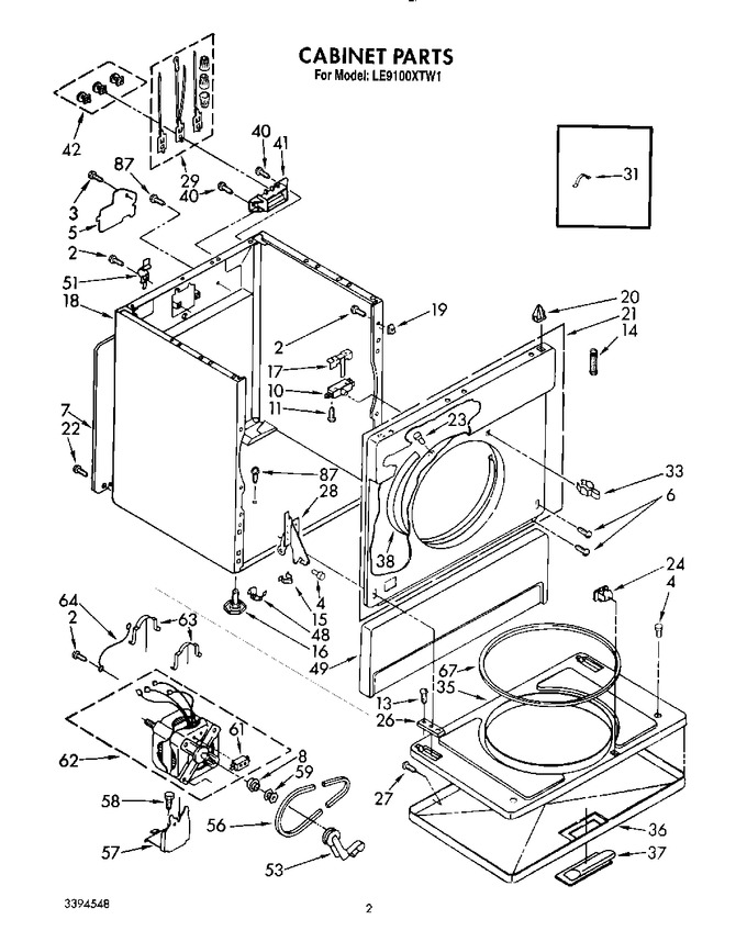 Diagram for LE9100XTW1