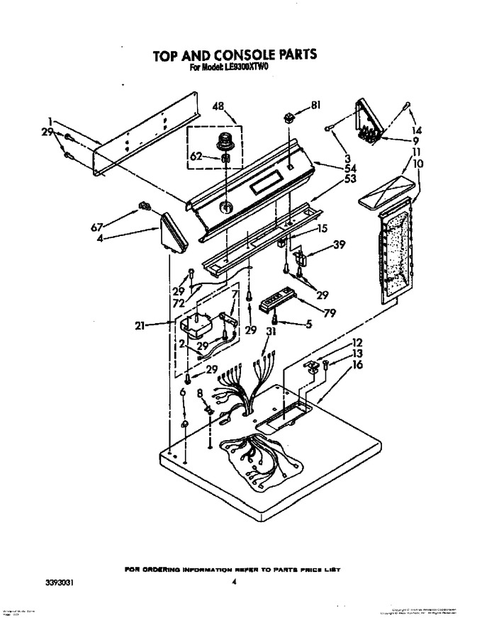 Diagram for LE9300XTN0