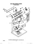 Diagram for 03 - Top And Console Parts