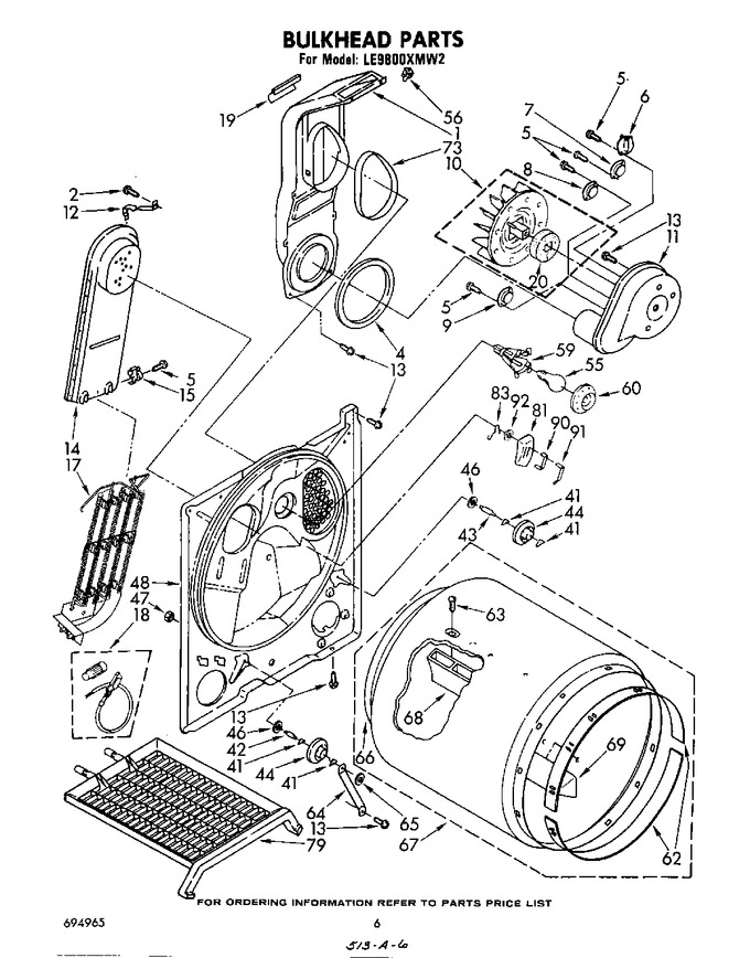 Diagram for LE9800XMW2