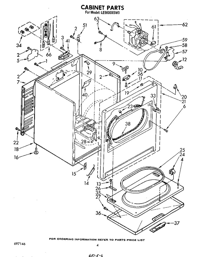 Diagram for LE9800XSW0