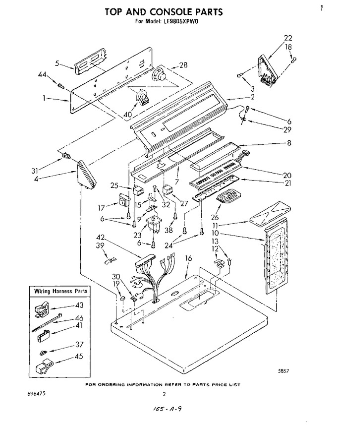 Diagram for LE9805XPW0