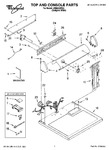 Diagram for 01 - Top And Console Parts