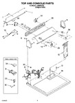 Diagram for 02 - Top And Console Parts