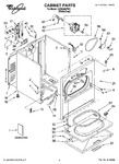 Diagram for 01 - Cabinet Parts