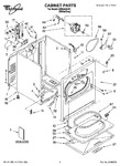 Diagram for 01 - Cabinet Parts