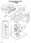 Diagram for 02 - Top And Console Parts