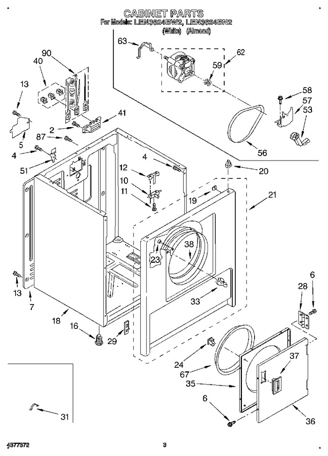 Diagram for LEN3624BW2