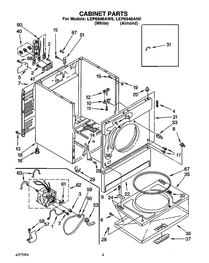 Diagram for LEP6646AN0