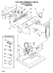 Diagram for 02 - Top And Console Parts