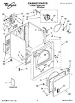 Diagram for 01 - Cabinet Parts