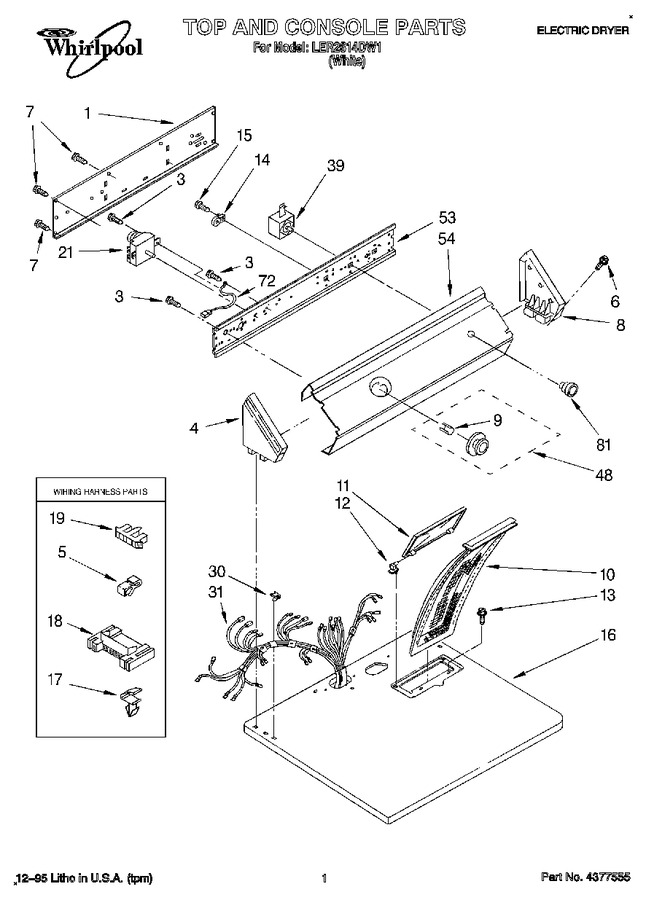 Diagram for LER2614DW1