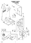 Diagram for 02 - Cabinet Parts