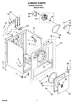 Diagram for 02 - Cabinet Parts