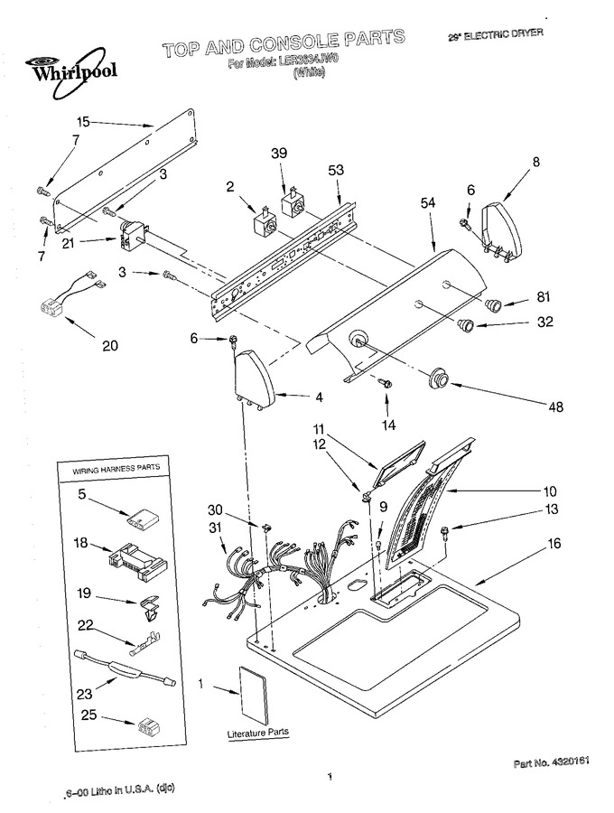 Diagram for LER3634JW0