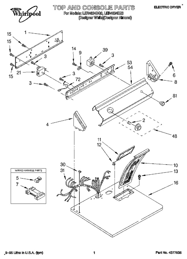 Diagram for LER4634DQ0