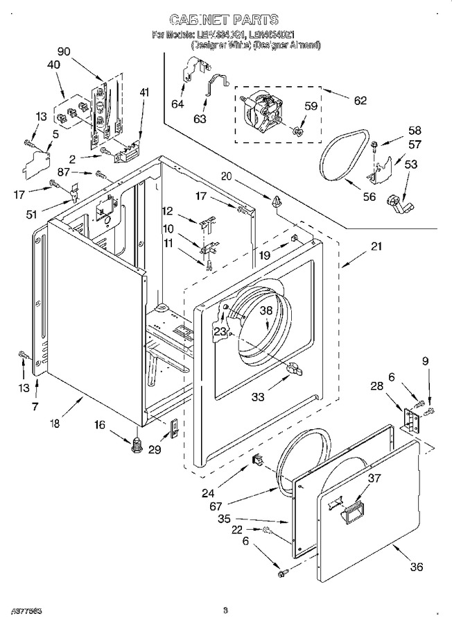 Diagram for LER4634DZ1