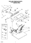 Diagram for 02 - Top And Console Parts