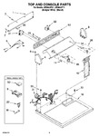 Diagram for 02 - Top And Console Parts