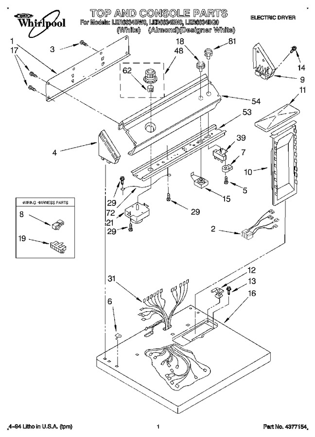 Diagram for LER6634BW0