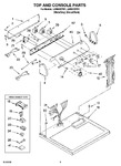 Diagram for 02 - Top And Console Parts