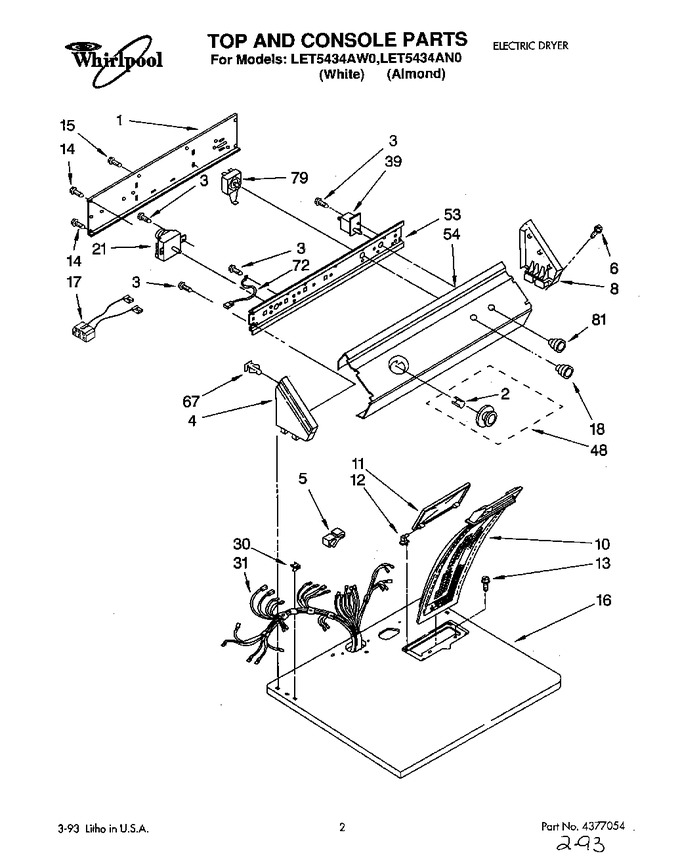 Diagram for LET5434AN0