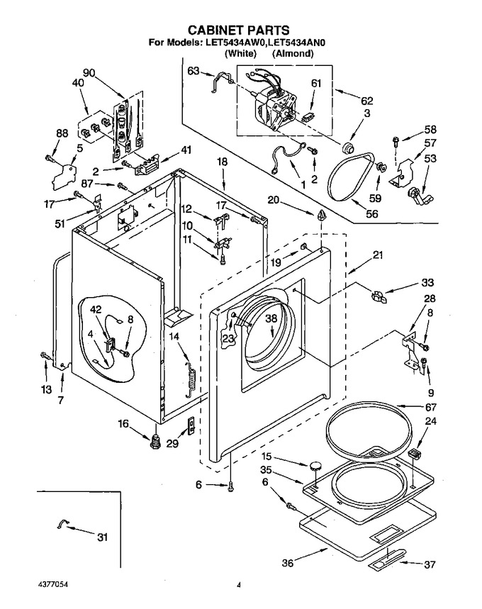 Diagram for LET5434AW0