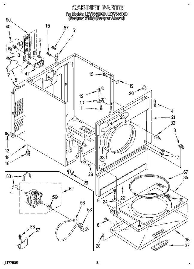 Diagram for LEV7646DQ0