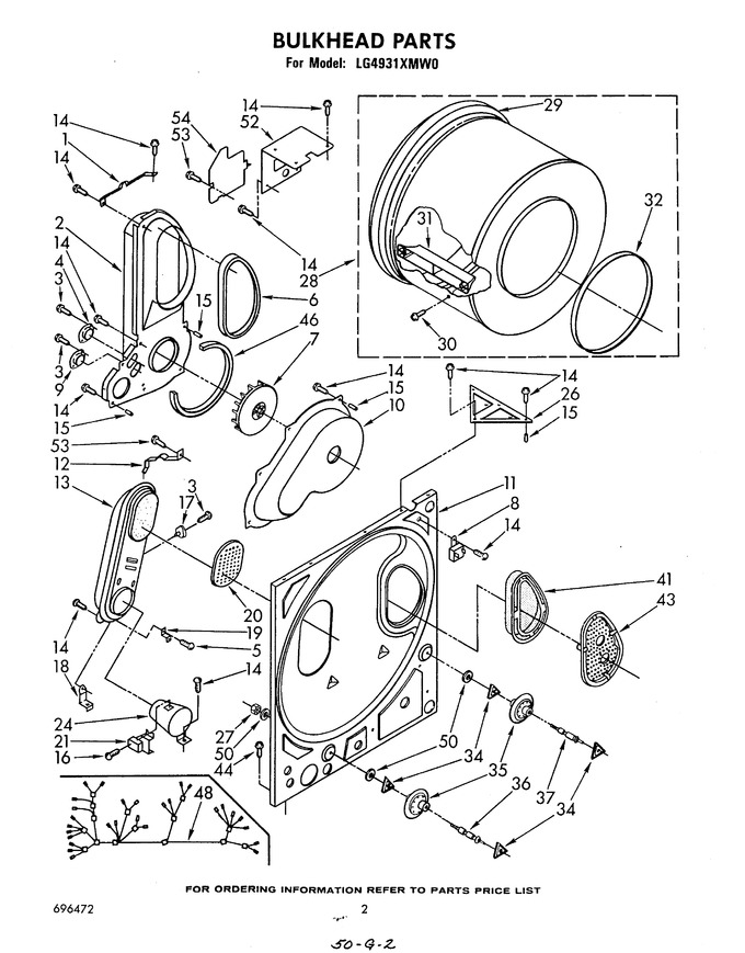 Diagram for LG4931XMW0